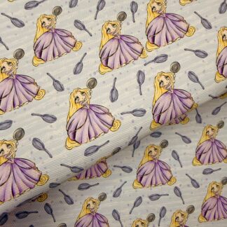 Golden Hair B 012 Canvas Fabric Sheet
