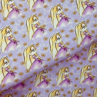 Golden Hair B 014 Canvas Fabric Sheet