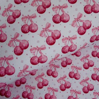 Cherry Disco 001 Canvas Fabric Sheet
