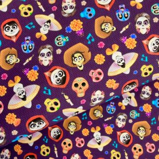Coco 004 Canvas Fabric Sheet
