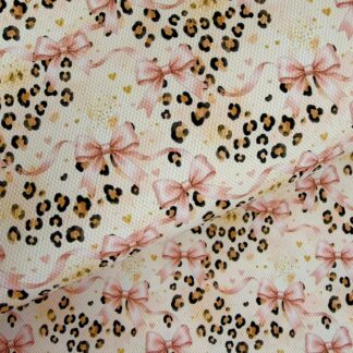 Bowtiful Animal Print 001 Canvas Fabric Sheet