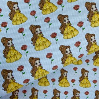 Beauty B 016 Canvas Fabric Sheet