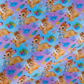 Disney Deer 007 Canvas Fabric Sheet