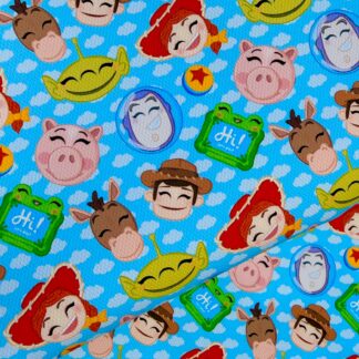Pixar Toys 004 Canvas Fabric Sheet