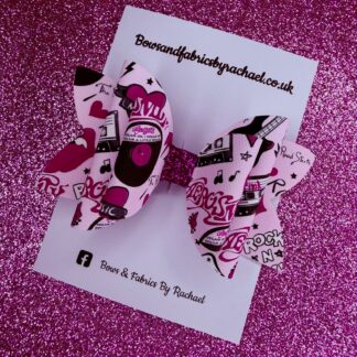 Rock N Roll 001 Hair Bow