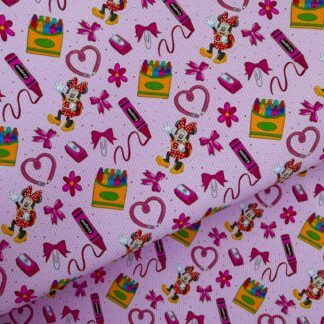 Clubhouse School 001 Canvas Fabric Sheet