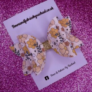 Honey Bees 001 Hair Bow