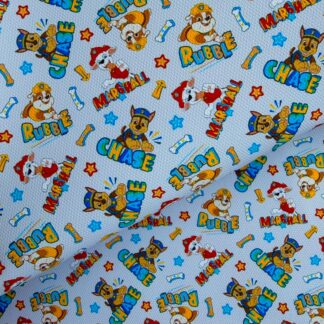 Rescue Pups 012 Canvas Fabric Sheet