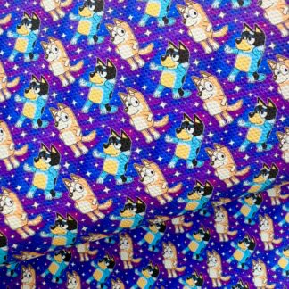 Blue Dog 056 Canvas Fabric Sheet