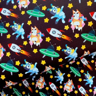 Blue Dog 059 Canvas Fabric Sheet