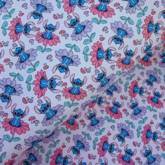 Experiment Flowers 001 Canvas Fabric Sheet