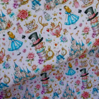 Alice 001 Canvas Fabric Sheet