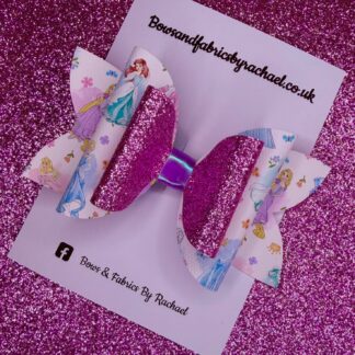 Princess 040 Glitter Hair Bow