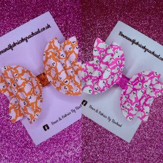 Cute Ghosts Hair Bows