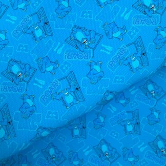Monsters 020 Canvas Fabric Sheet