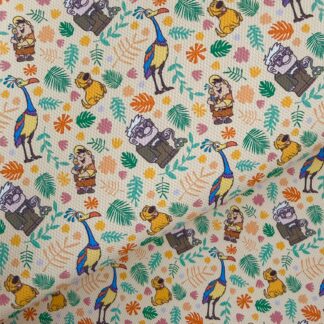 Balloon House 003 Canvas Fabric Sheet