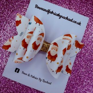 Santa 002 Hair Bow