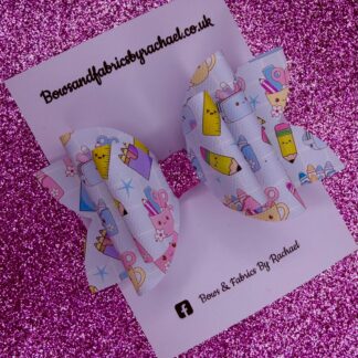 School 007 Hair Bow