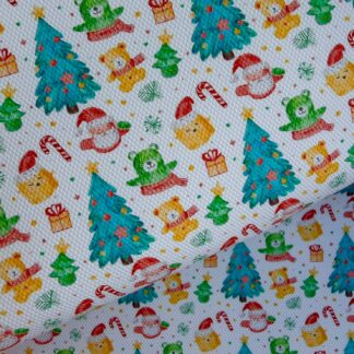 Cute Christmas 003 Canvas Fabric Sheet