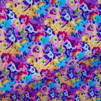 Pony Friends 013 Canvas Fabric Sheet