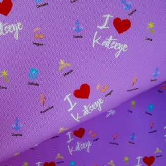 Katseye 004 Canvas Fabric Sheet