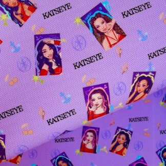 Katseye 003 Canvas Fabric Sheet