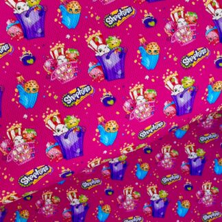 Shopkins 001 Canvas Fabric Sheet