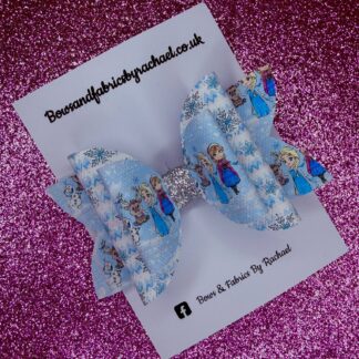 Frozen B Mash Up 001 Hair Bow