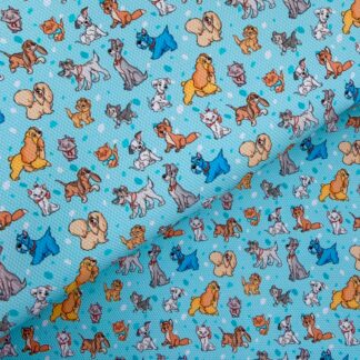 Disney Pups 007 Canvas Fabric Sheet