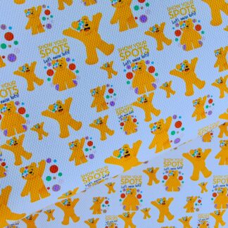 Pudsey 004 Canvas Fabric Sheet