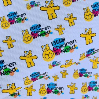 Pudsey 005 Canvas Fabric Sheet