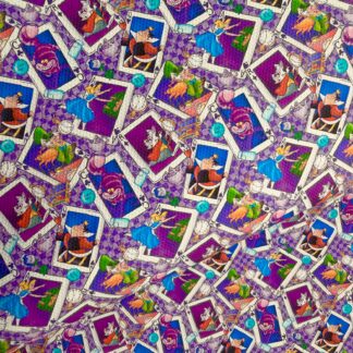 Wonderland 001 Canvas Fabric Sheet