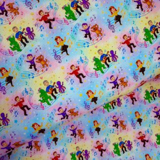 Wiggles 015 Canvas Fabric Sheet