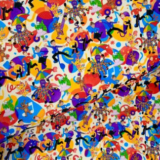 Wiggles 020 Canvas Fabric Sheet