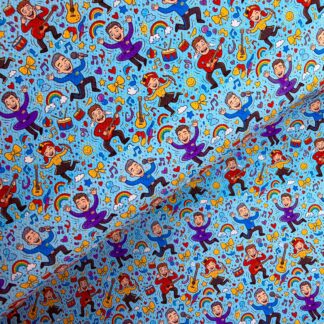 Wiggles 010 Canvas Fabric Sheet