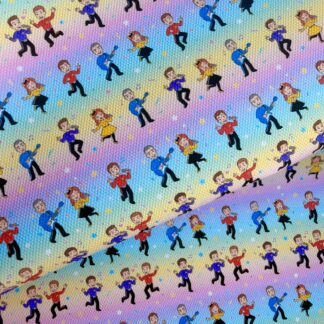 Wiggles 008 Canvas Fabric Sheet