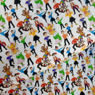 Wiggles 021 Canvas Fabric Sheet