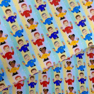 Wiggles 024 Canvas Fabric Sheet