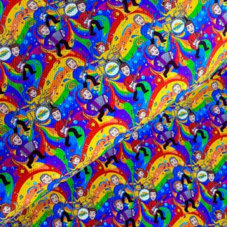 Wiggles 028 Canvas Fabric Sheet