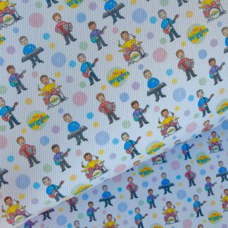 Wiggles 025 Canvas Fabric Sheet