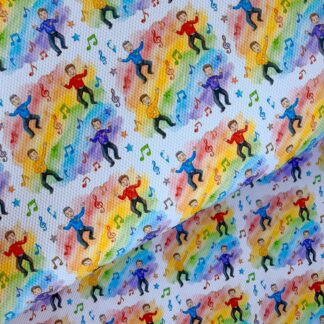 Wiggles 019 Canvas Fabric Sheet