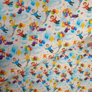 Wiggles 014 Canvas Fabric Sheet