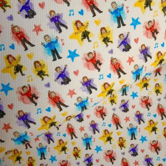 Wiggles 023 Canvas Fabric Sheet