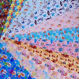 Disney Canvas Fabric Sheet Bundle